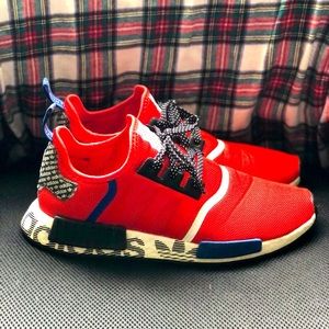 Adidas NMD R1 active red/black sneaker sz11.5 men